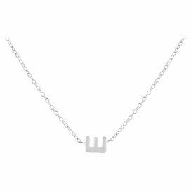 Personalized Irena Necklace in Silver by Bridget Kelly 