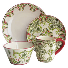 16-Piece Bagello Dinnerware Set 