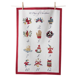 12 Days Tea Towel (Set of 3)