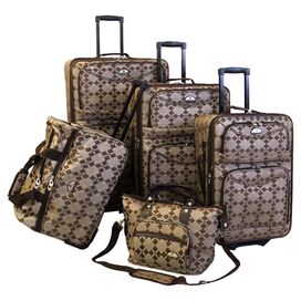 5-Piece Angie Rolling Luggage Set