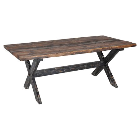 Quincy Reclaimed Wood Dining Table  The Rustic Retreat on Joss amp; Main